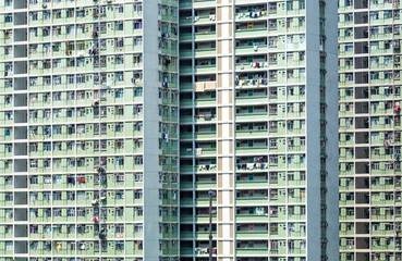 Fototapeta na wymiar Real estate in Hong Kong