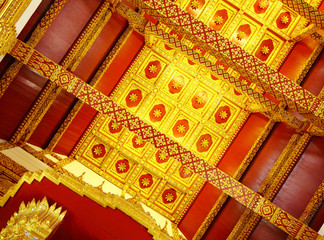Obraz premium Thailand temple ceiling