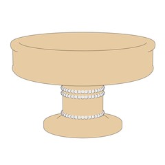 cartoon image of antique bowl
