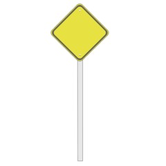 cartoon image of traffic sign