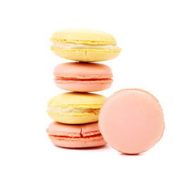 Stack of macaron cakes