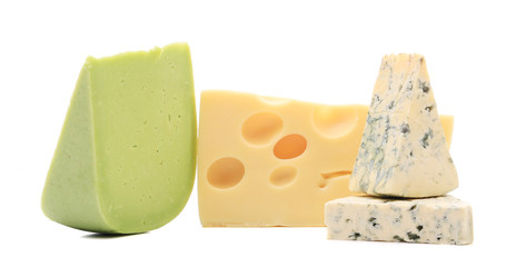 Different cheeses.