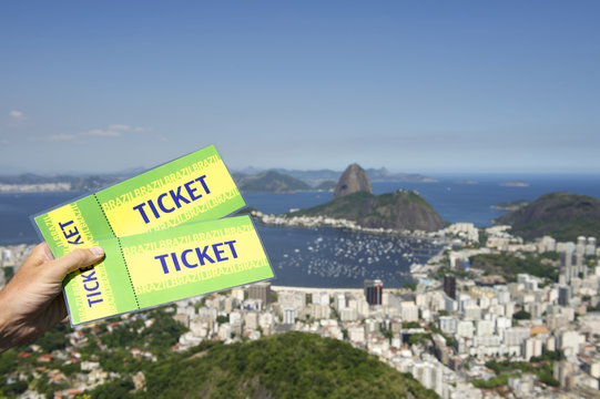 Brazil Tickets Rio de Janeiro Skyline