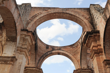Ruins of the cathedral at Antigua