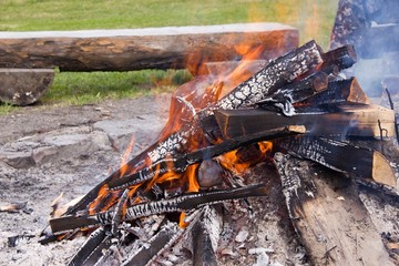 camp fire