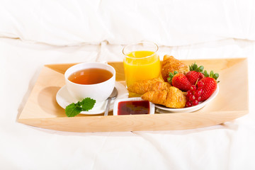 breakfast in bed