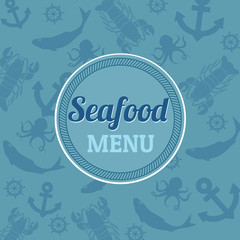 Seafood menu