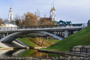 Витебск. Пушкинский мост. Октябрь 2013.