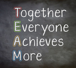 Fototapeta premium Team Strategy Concept
