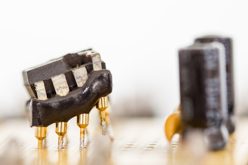 Electronic Parts – Operational Amplifier - Destroyed