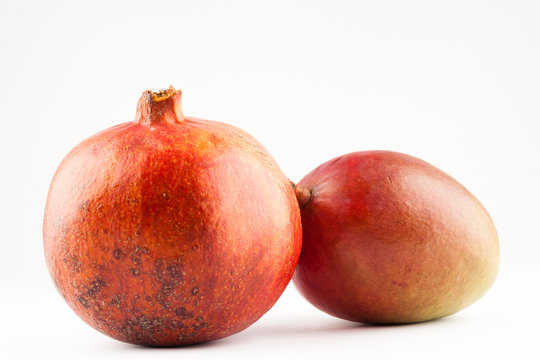 pomegranate and mango