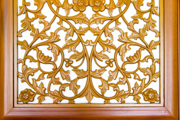 wood carving