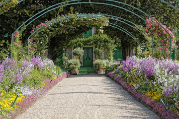 Jardin et maison de Claude Monet à Giverny (France)