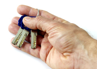 Fototapeta premium Keys in hand