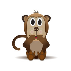 laughing monkey