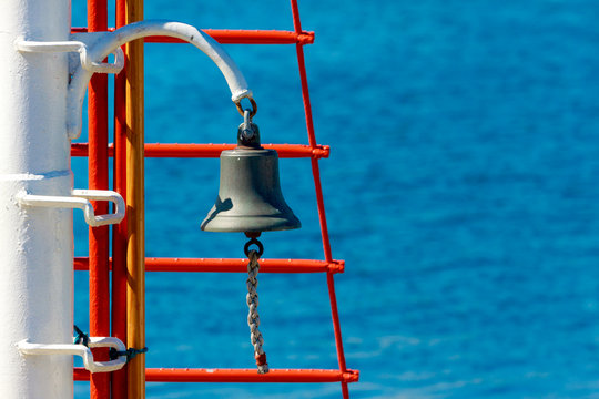Bell on a ship
