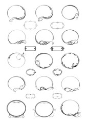 Collection of retro frames