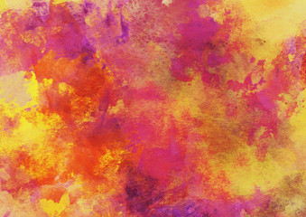 Beautiful Colorful Watercolor Background for Design.