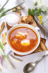 fresh borsch