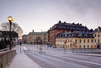 Naklejka premium Gamla Stan view