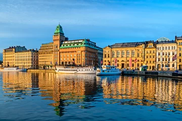 Fototapete Rund Stockholm view © Kalin Eftimov