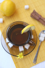 tea with lemon