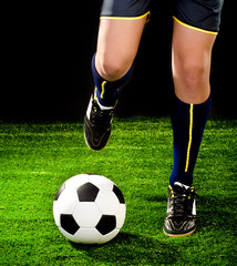 Fototapeta premium soccer player