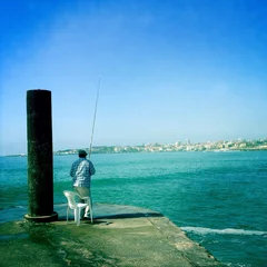 Zelfklevend Fotobehang fishing © nito