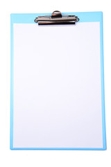 Clipboard isolated on white