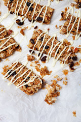 Homemade granola bars