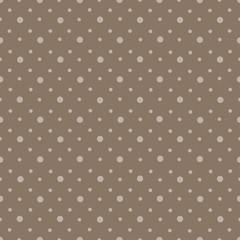 Abstract seamless polka dot pattern