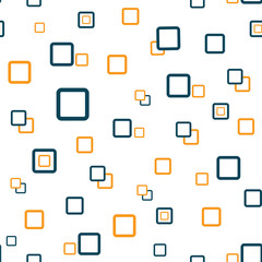 Square seamless texture blue orange