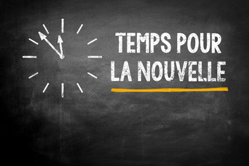 Temps pour la novuelle