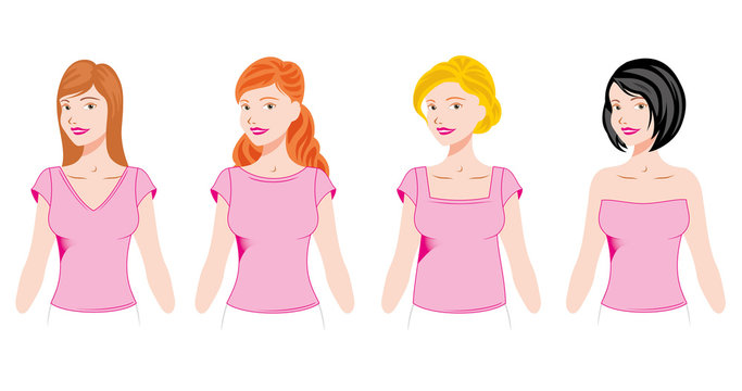 icons and designs of necklines