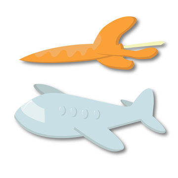Raket and plane