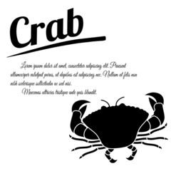 Crab poster