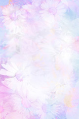 Obraz na płótnie Canvas Pretty daisies artistic background