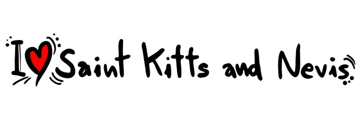 Saint kitts and nevis love
