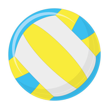 Volleyball ball Isolated On White Background