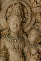 Sculpture statue of stone carvings.