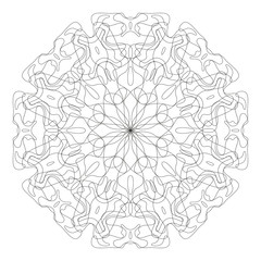 Abstract monochrome pattern