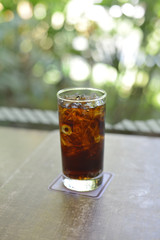 glass of cola