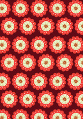 Flower pattern background