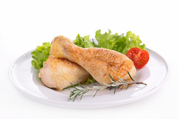 grilled chicken legs
