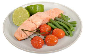 Salmon with Vegetables