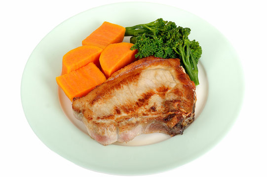 Pork Chop with Vegetables