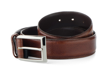 Leather belt