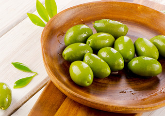 green olives