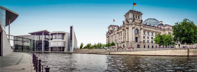 Fotobehang Berlijn - regeringsdistrict © daskleineatelier