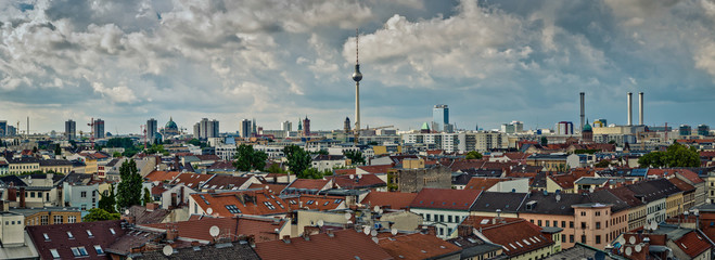 Fototapety  Berlin - panorama miasta